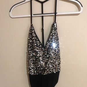 Sparkly bodysuit